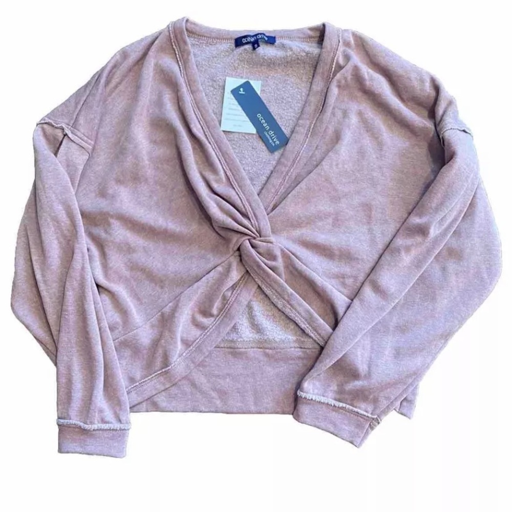 Ocean Drive Cross Front Top Women Small